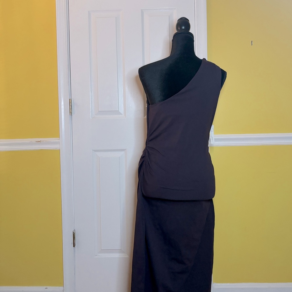 Victoria Secret Bra Top Body Cam dress in plum color size large.